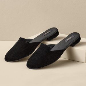 NWT Soft Surroundings Kerra Velvet Slides
